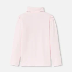 Sous-pull enfant fille - rose poudre jacadi