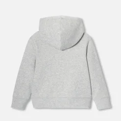 Sweat à capuche enfant - gris chine clair jacadi
