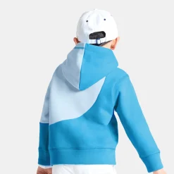 Sweat à capuche enfant garçon - bleu/multicolore