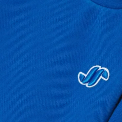 Sweat bébé garçon en piqué - bleu rivage