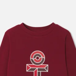 Sweat enfant garçon - rouge tomette
