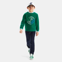 Sweat enfant garçon - vert fonce