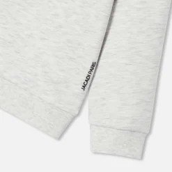 Sweat enfant garçon en molleton - beige chine