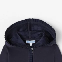 Sweat zippé bébé fille - marine jacadi