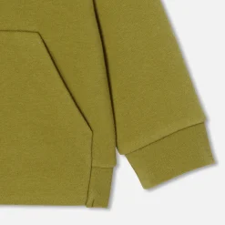 Sweat zippé bébé garçon - vert lichen