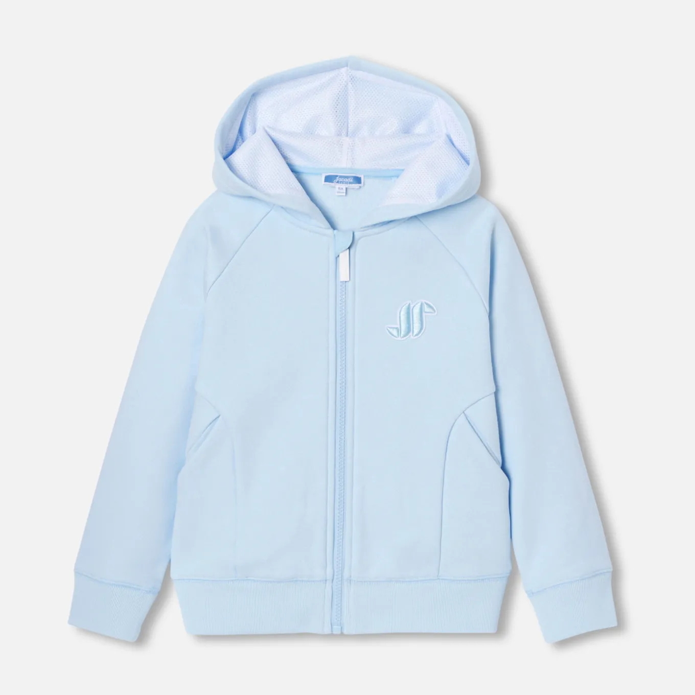 Sweat zippé enfant garçon à capuche - nuage