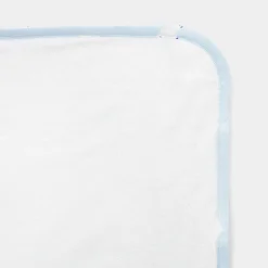 Tapis à langer nomade - blanc/bleu