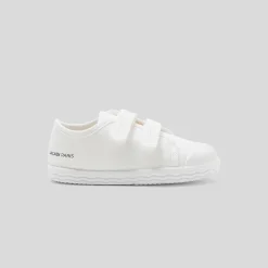 Tennis bébé garçon en toile - blanc jacadi