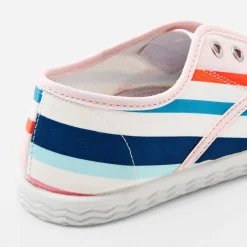 Tennis en toile enfant fille - multicolore