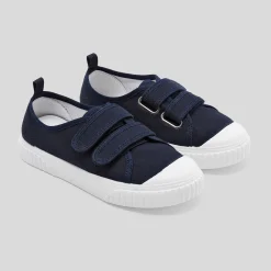 Tennis en toile enfant garçon - marine jacadi