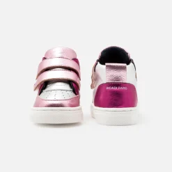 Tennis montantes bébé fille - argent/multicolore