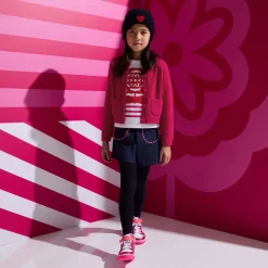 Tennis montantes enfant fille - rose