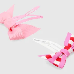 Trio de barrettes bébé fille - rose/multicolore