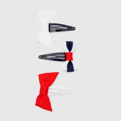 Trio de barrettes bébé fille - marine jacadi