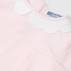 T-shirt de protection UV UPF 40+ et culotte de bain bébé fille - rose pale jacadi