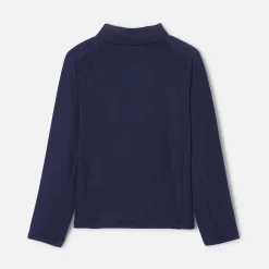 T-shirt de protection UV UPF 40+ enfant garçon - bleu/multicolore