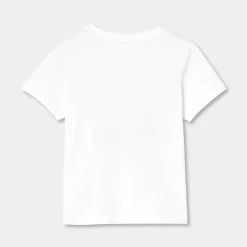 T-shirt enfant fille manches courtes - blanc jacadi