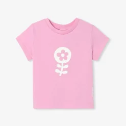 T-shirt manches courtes bébé fille - rose