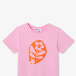 T-shirt manches courtes enfant fille - rose