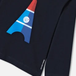 T-shirt manches longues bébé garçon - marine jacadi