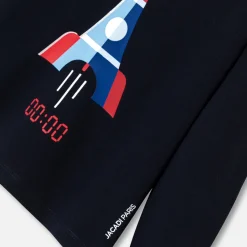 T-shirt manches longues enfant garçon - marine jacadi