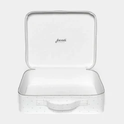 Valise bébé coton - blanc doux jacadi