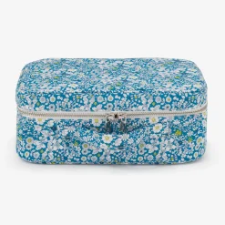 Valise en tissu Liberty - bleu/multicolore