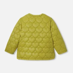 Veste mi-saison enfant fille - cumin