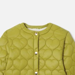 Veste mi-saison enfant fille - cumin